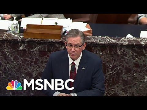 Trump Lawyers Mount 'Weird' Defense On Third Day Of Impeachment Trial | Rachel Maddow | MSNBC