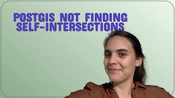 Gis: PostGIS not finding self-intersections
