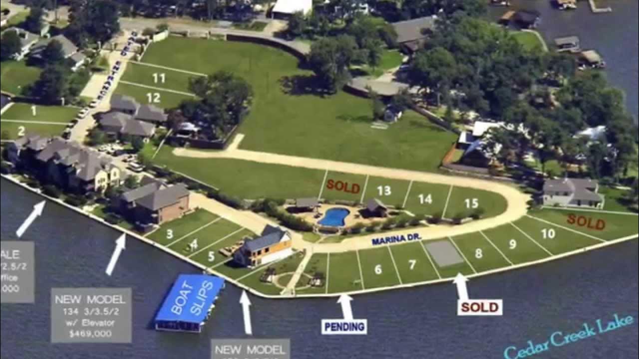 10 Lakefront Properties Available on Cedar Creek Lake, TX YouTube
