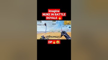 Nuke In Battle Royale #codm #codmobile