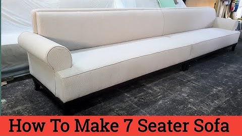 How To Made Chesterfield 7 Seater Sofa | Step By Step Making Process | Forhad Furniture