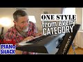 KORG i3 Demo - Fun with ONE STYLE CHALLENGE!