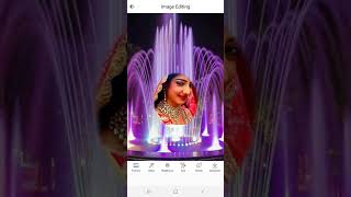 How to edit photo in water fountain photo frame/water fountain photo frame ma photo kaisa edit karan screenshot 2