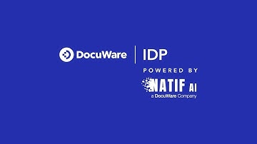 Intelligent Document Processing with DocuWare