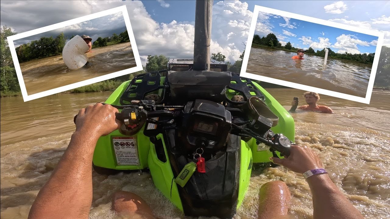 Hondas go deep at Brudens Atv Park!!!