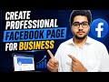 How To Create Professional Facebook Page For Business 2026 | Complete Beginner Guide