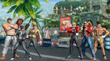 Benimaru vs Rock Howard - KOF XIV Team Battle