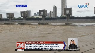 24 Oras: Pasig River, umapaw at nagpabaha sa maraming bahay