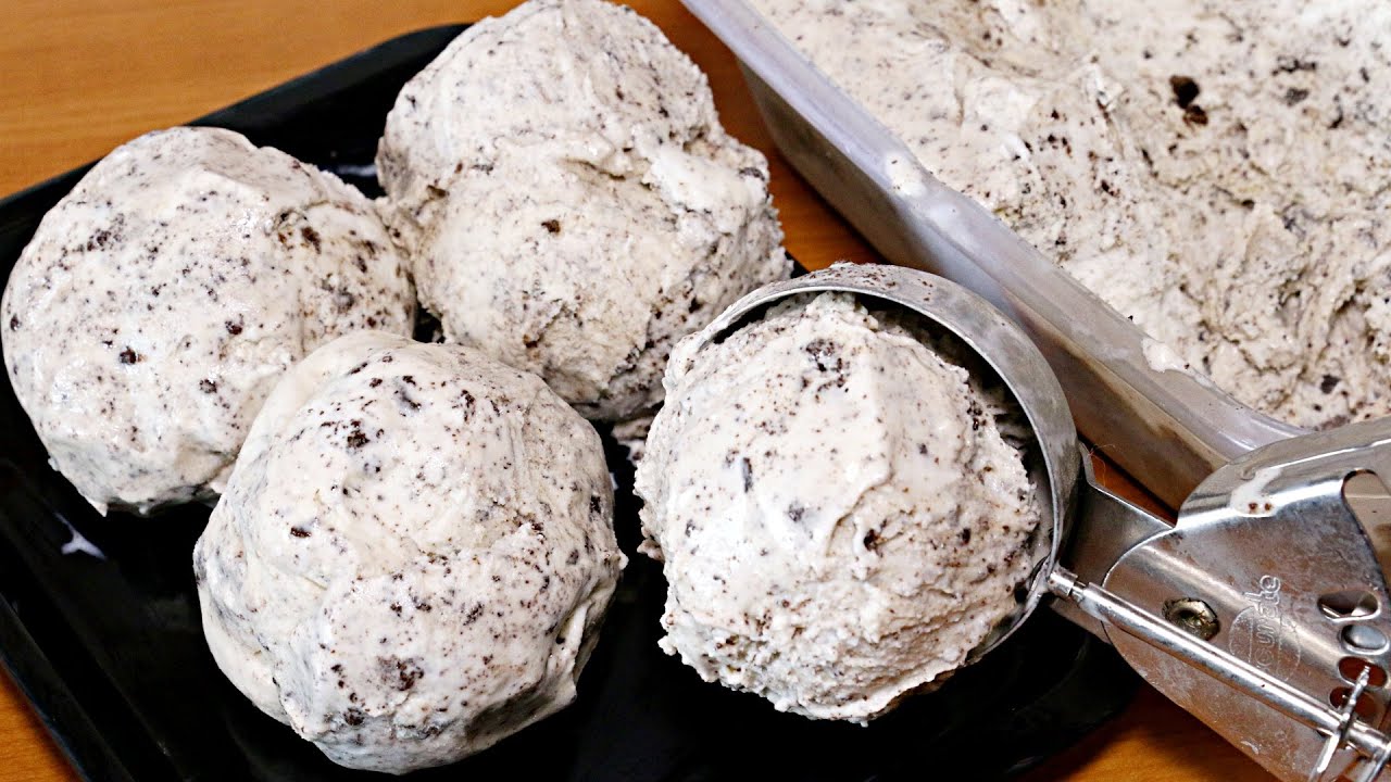 Easy Homemade Oreo Ice Cream Recipe | How To Make Oreo Ice Cream ONLY 3 INGREDIENTS  Kanak