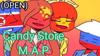 (CLOSED) Candy Store Spoof Map - CountryHumans ft. Russia, China, N. Korea & Vietnam