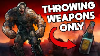 I tried beating Dying Light With Only Throwables