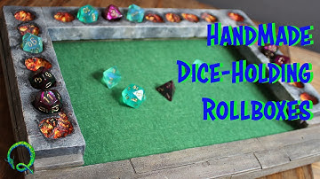 Handcrafted Dice Roll-boxes for your RPG games