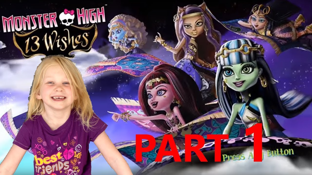 Monster High 13 Wishes - Wii U - Full game - Level 1 - Desert Oasis ...