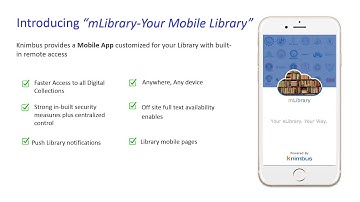 Knimbus mLibrary Mobile App