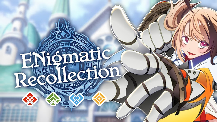 【ENigmatic Recollection】hey you. you're finally awake.