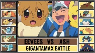 EEVEE vs ASH (Pokémon Sword/Shield)