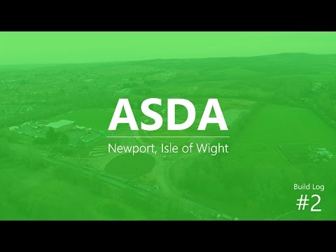 Asda Build Log #2 | Newport, Isle of Wight | DJI Phantom 4 (4K)