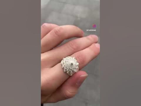 Серебряное кольцо «Фрактальная капуста» от @ifulikebrand - YouTube