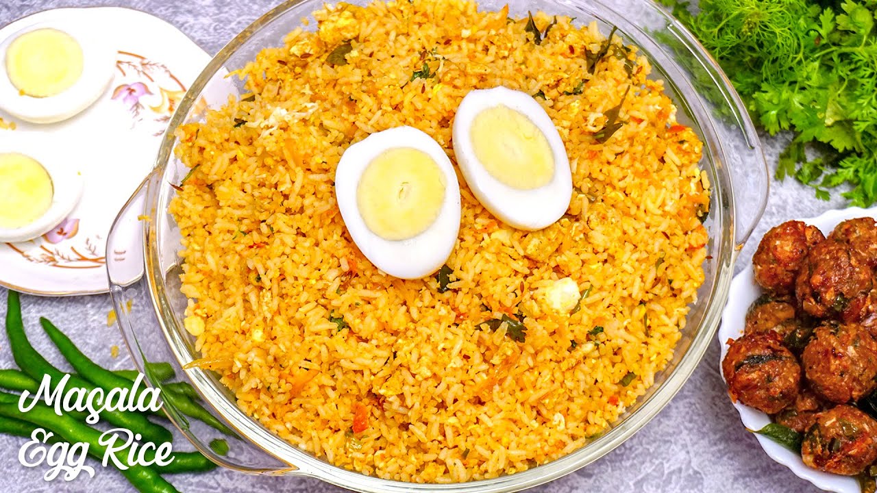 Masala Egg Rice |  10 నిమషాల్లో సింపుల్ ఎగ్ మసాలా రైస్ ఇలా చేసుకోవచ్చు | Egg Fried Rice in Telugu | Hyderabadi Ruchulu