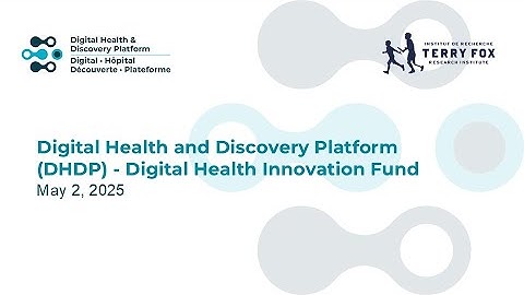 Webinar: Digital Health Innovation Fund (English 20250502)
