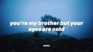 you're my brother but your eyes are cold (Lyrics) tiktok song | Frank Ocean - Wiseman Resimi