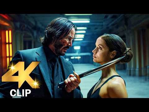 JOHN WICK BALLERINA All CLIPS Trailer 4K ULTRA HD 2025