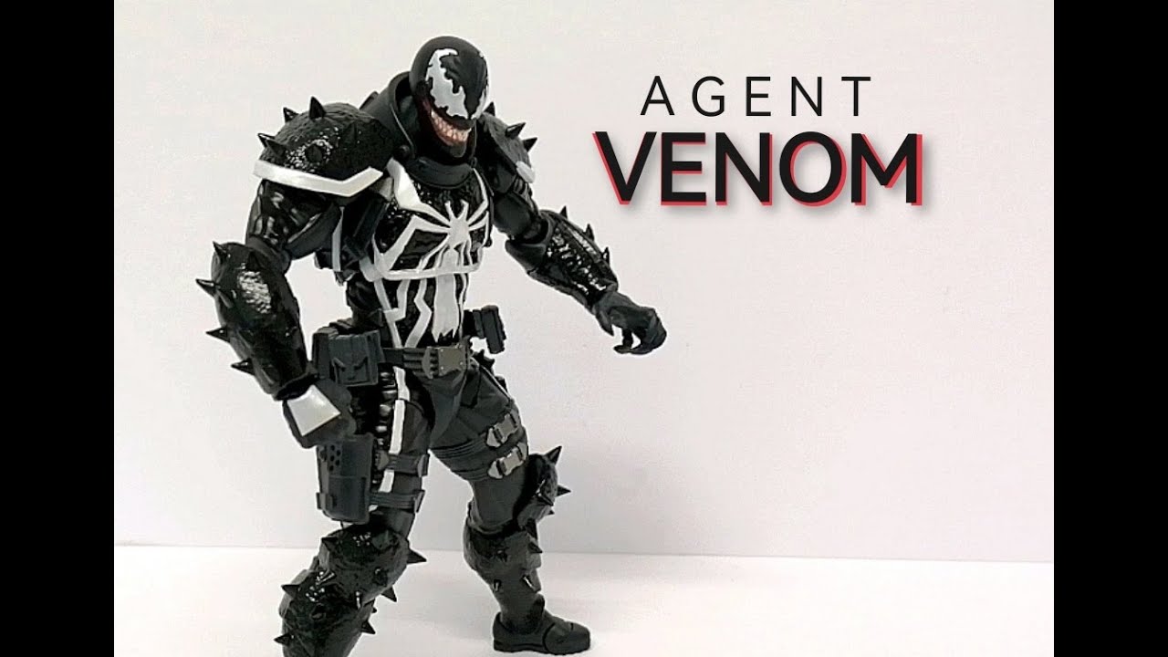 激レアアイテム★MARVEL AGENT VENOM フィギュア 507 特別版 Amazing Yamaguchi Agent Venom MARVEL Action figure - YouTube