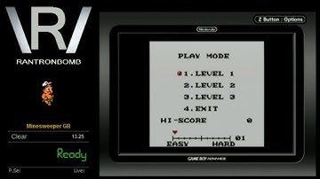 Minesweeper GB Speedrun PB (0:05.57)