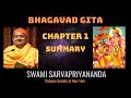 1 bhagavad gita  chapter 1 summary  swami sarvapriyananda