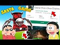 Nobita play sasta choo choo charles game  shinchan and nobita game  funny game