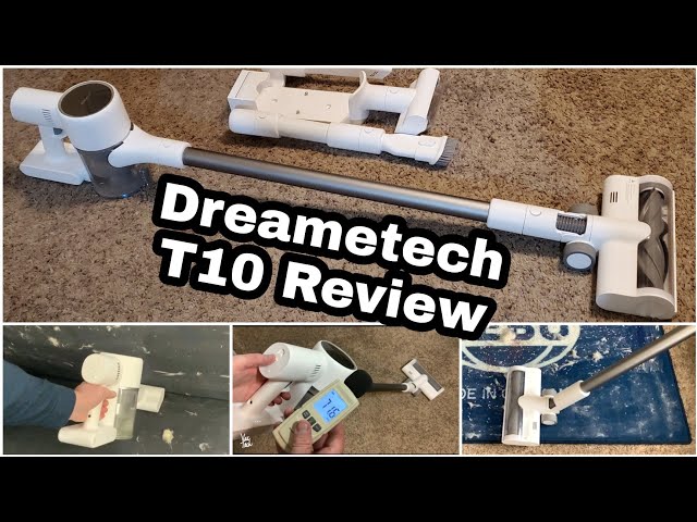 Dreametech T10 Cordless Vacuum Cleaner Long Runtime 20Kpa Powerful Suction Vacuum Cleaner 8-Layer Noise Reduction Handheld VA