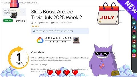 Skills Boost Arcade Trivia July 2025 Week 2 | #2025 | #|#qwiklabs |Solution