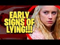 7 Early Signs That Amber Heard Was Lying About Johnny Depp!