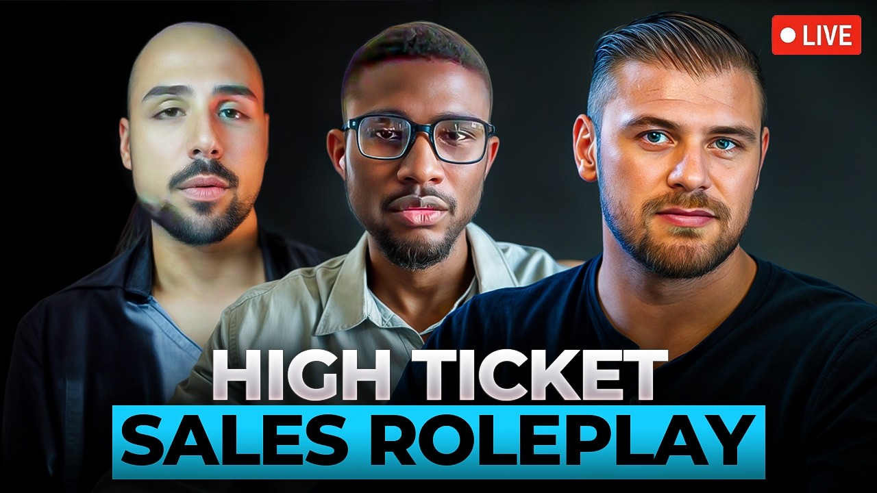 Sales Roleplay - Podcast Offer With $1M/mo Trainer [LIVE]