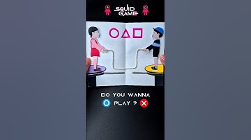 DIY SQUID GAME 3 Jump Rope Pop Up Card Tutorial 🦑  Easy Paper Craft