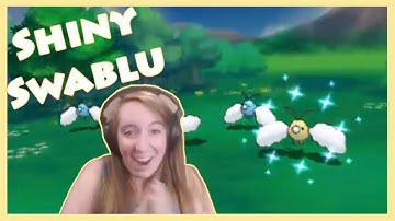 Horde Shiny Hunting - Swablu! [Twitch Highlight]
