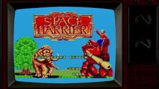 Space Harrier - Attract - Sega Master System