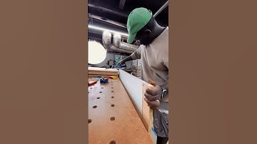 Edge Banding Like a pro raw MDF to a clean finish #cabinetmaking#edgebanding #build #diyprojects