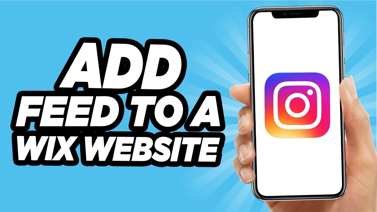 How To Add An Instagram Feed To A Wix Website | Quick And Easy!