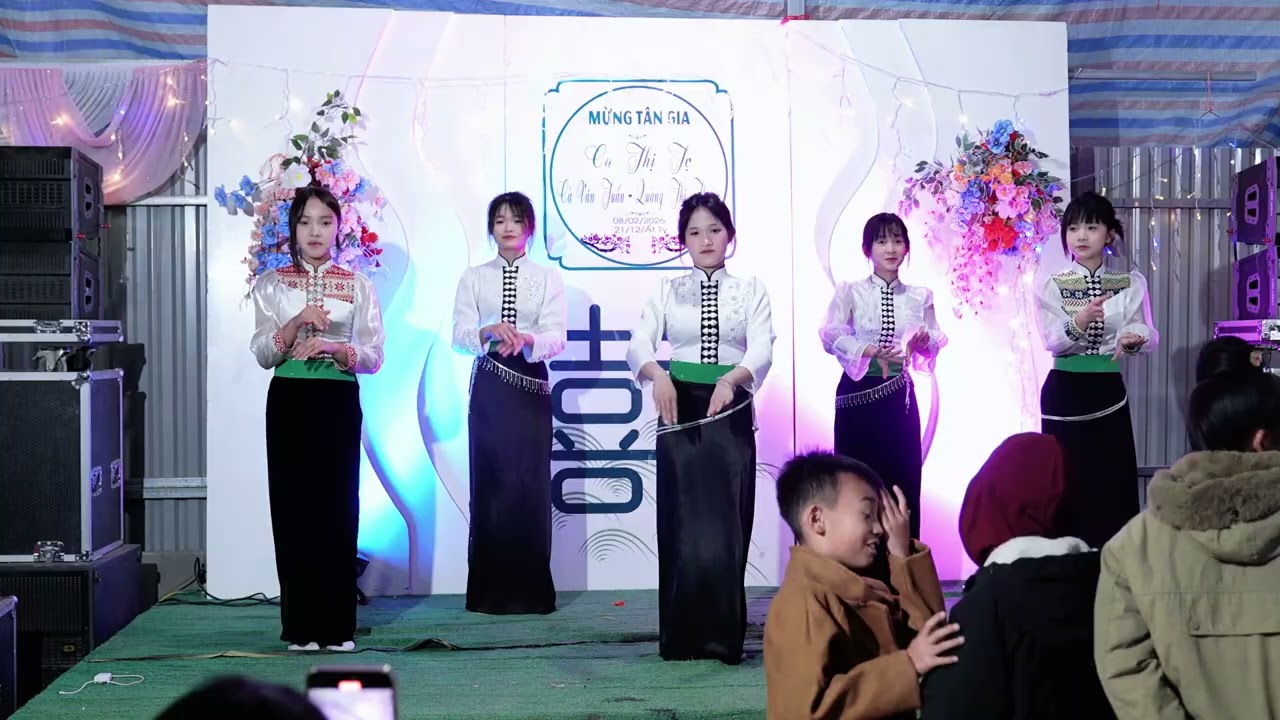 LĂM TƠI - MÚA MỪNG TÂN GIA ĐẠI CÁT CÀ THỊ TỌ, CÀ VĂN TUẤN - QUÀNG THỊ THUÂN TẠI BẢN BĂNG SẢN-QUÀI TỞ