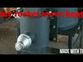 rocket stove pellet heater 1