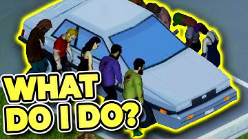 What to do When Your Car is Surrounded in Project Zomboid