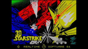 3D StarStrike (ZX Spectrum) | First 5 minutes