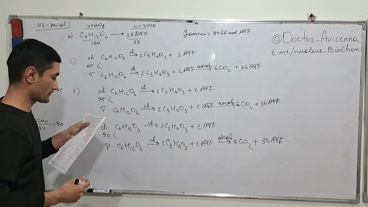 ATF. 43-savol 16-mart 1-smena imtihonda tushgan yozma ish yechimi