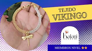 TEJIDO VIKINGO UNA TÉCNICA NECESARIA EN TUS CREACIONES 🙌✨
