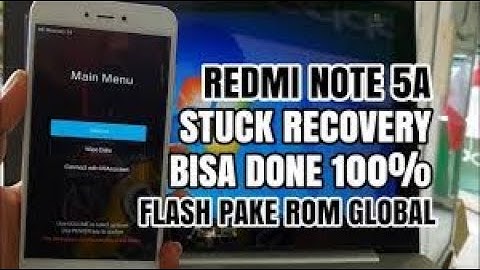 redmi note 5a stuck recovery mode (by ufi Box)
