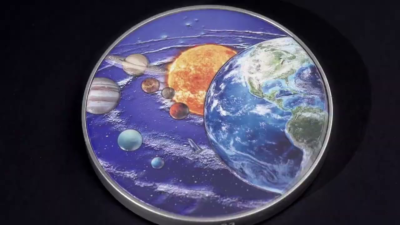 Wonders of the Cosmos : The Solar System by Niue Island in 2024