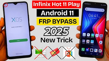 Infinix Hot 11 Play FRP Bypass 2025 Android 11 | X688B Google Account Bypass Without PC