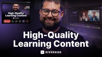 Create Pro Training Videos with Riverside | Full Workflow Guide