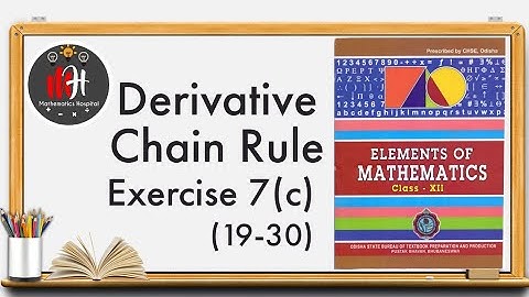 Derivative | Exercise 7 (c) (No. 19-30)